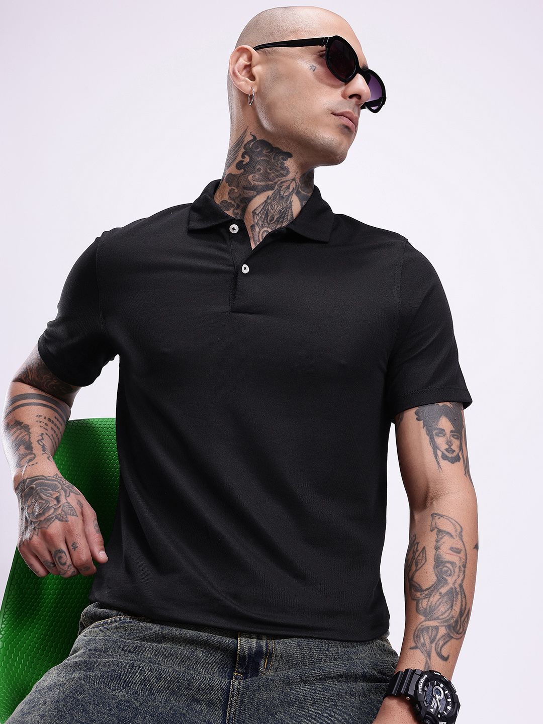 Kook N Keech Polo Collar Pure Cotton T-shirt-picture-47