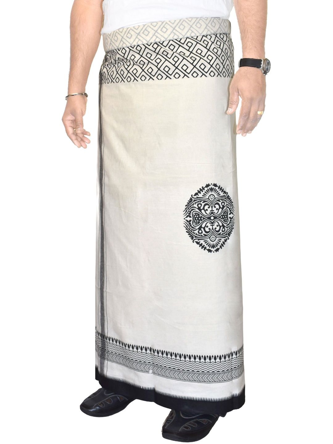 TUNI MANI Men Cotton Dhotis-picture-42