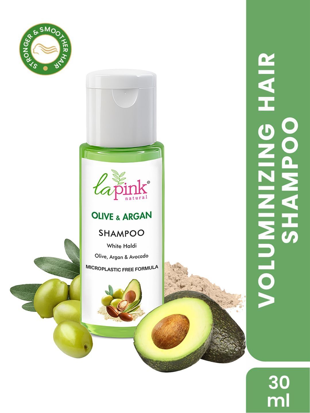 La Pink Olive & Argan Voluminizing Shampoo - 30 ml-image-29