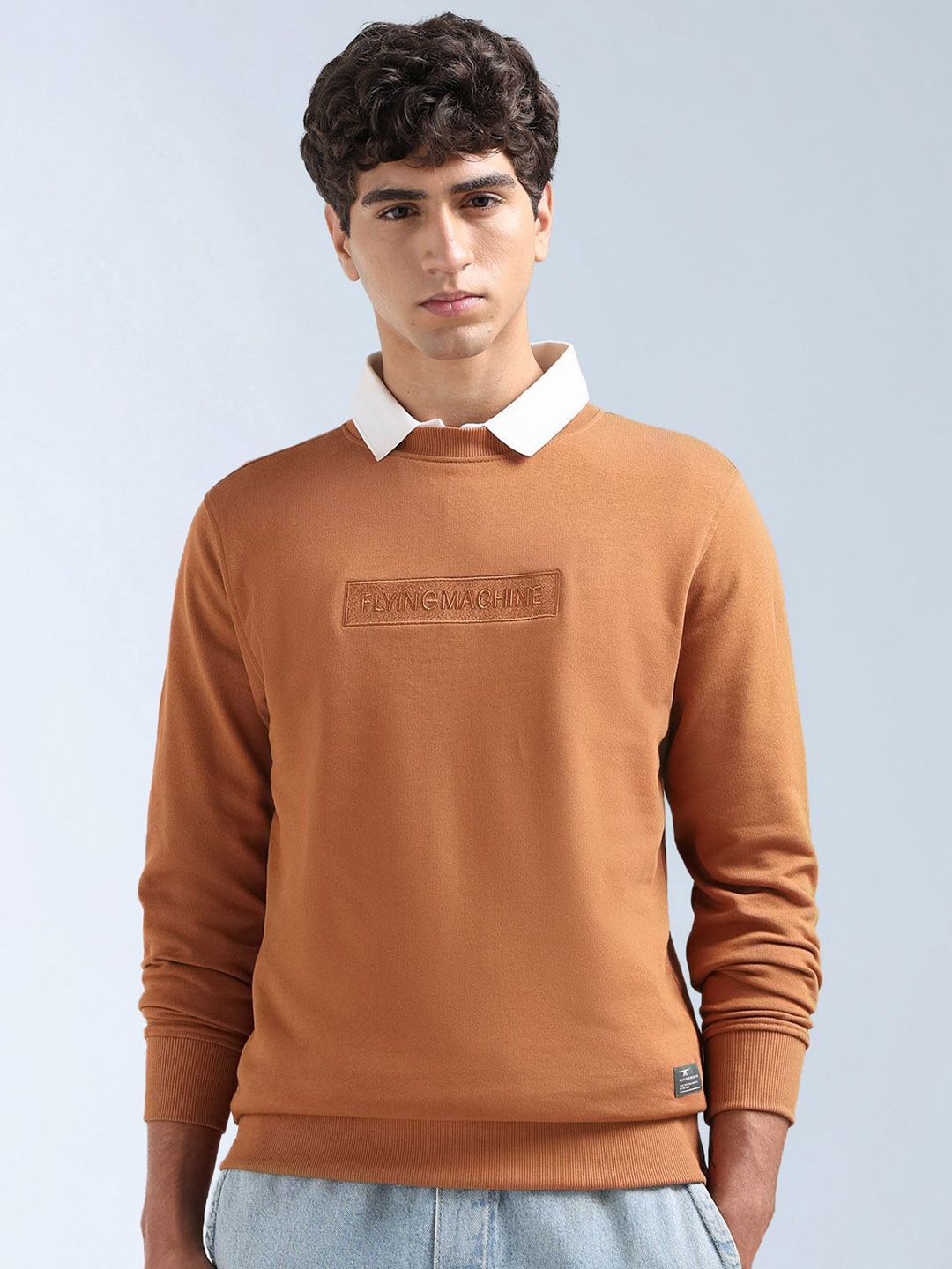 Flying Machine Men Round Neck Sweatshirt-picture-28