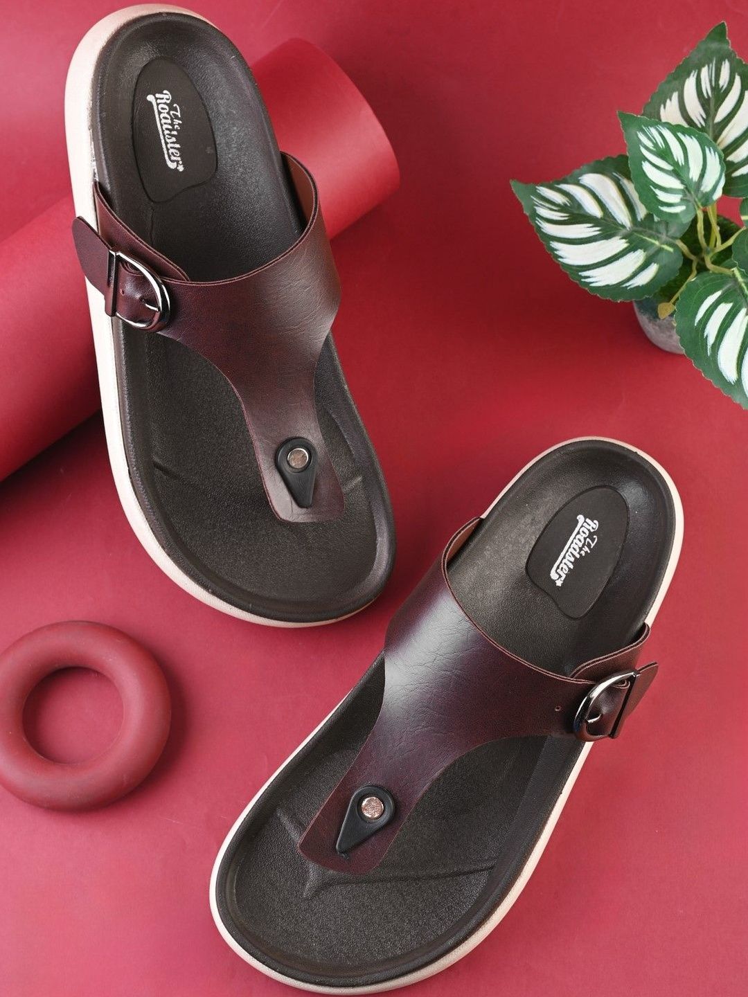 Roadster Men PU Comfort Sandals-picture-25