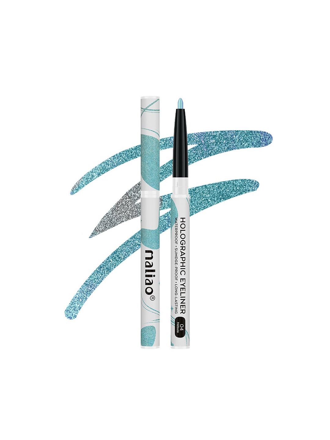 Maliao Holographic Waterproof Eyeliner With Multichrome Effect - 0.4 g - Nebula-image-25