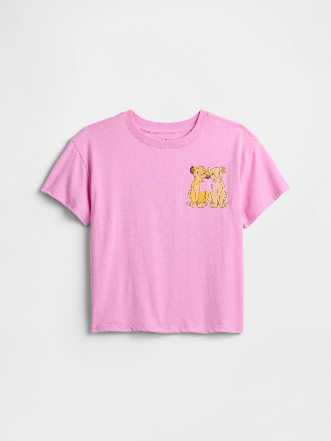 GAP Girls Lion King Printed Relaxed-Fit T-Shirt