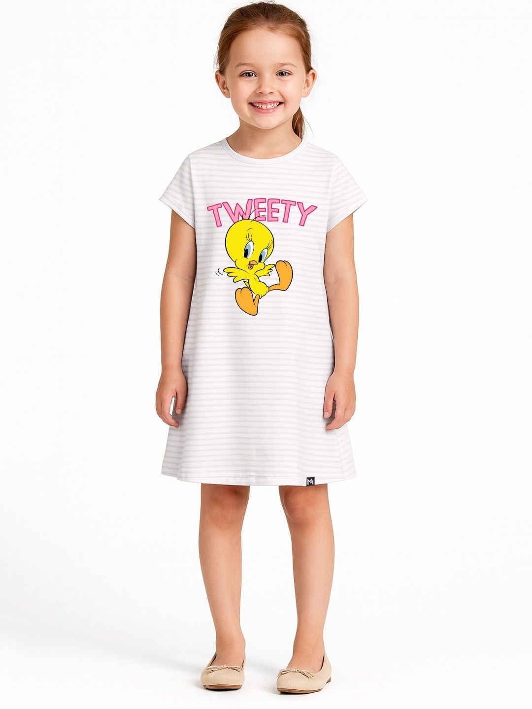 YK X Minute Mirth Looney Tunes Printed A-Line Dress-picture-37