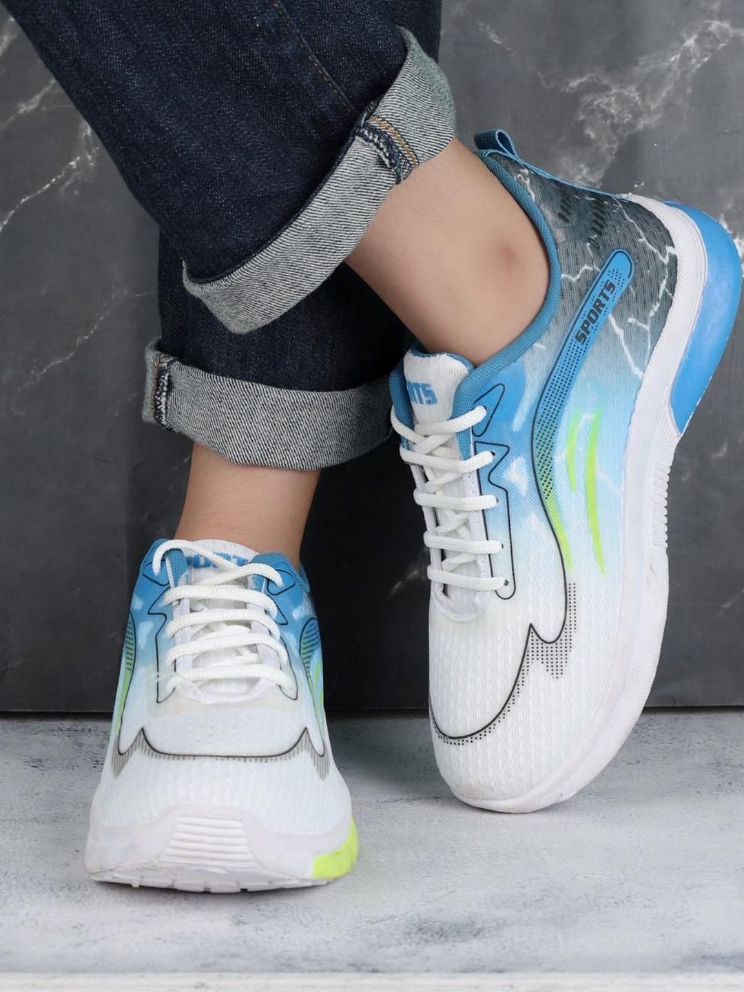DRACKFOOT Men Lace-Ups Running Shoes-image-48