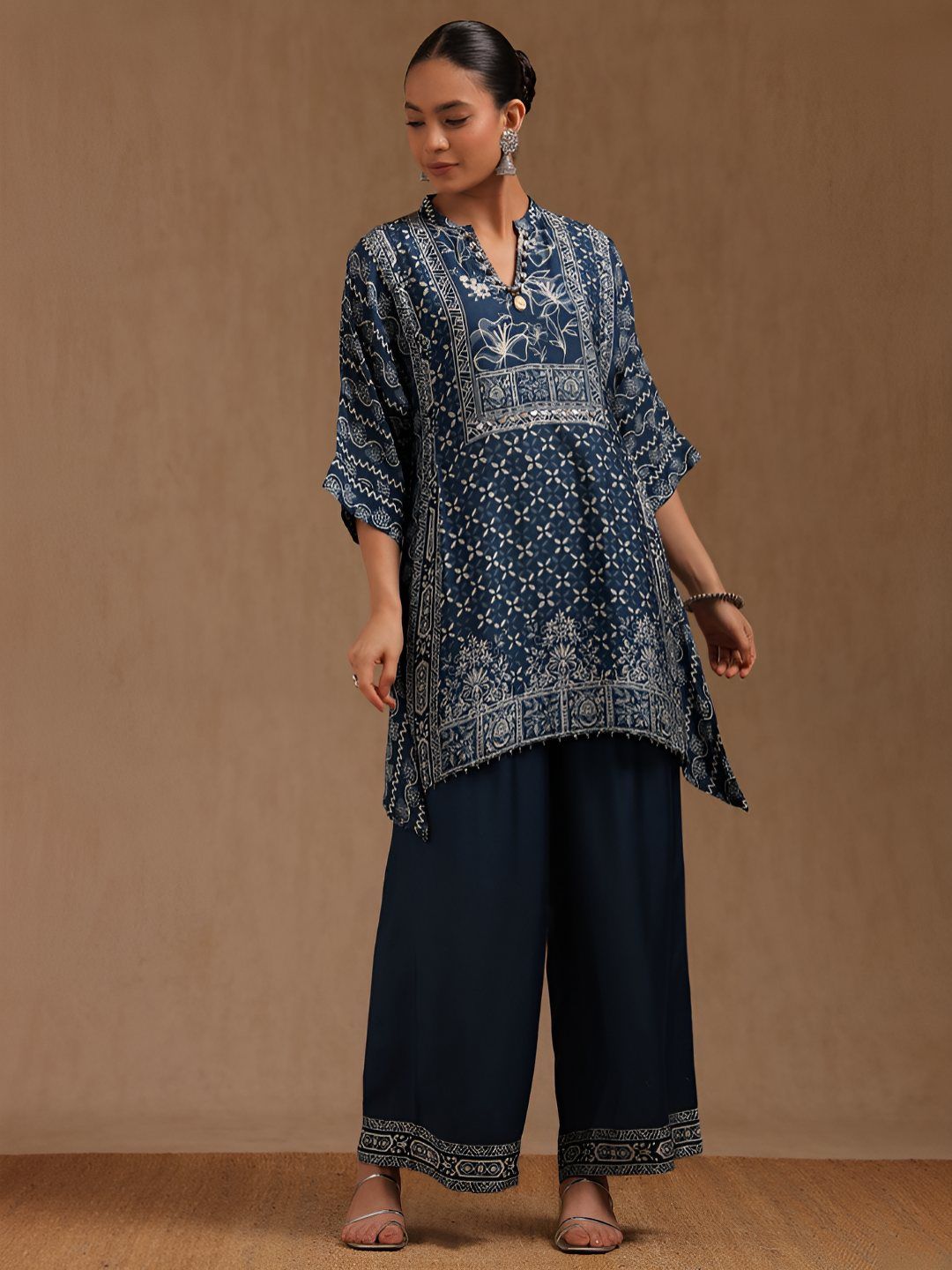 Soch Floral Printed Tunic With Palazzos-picture-14