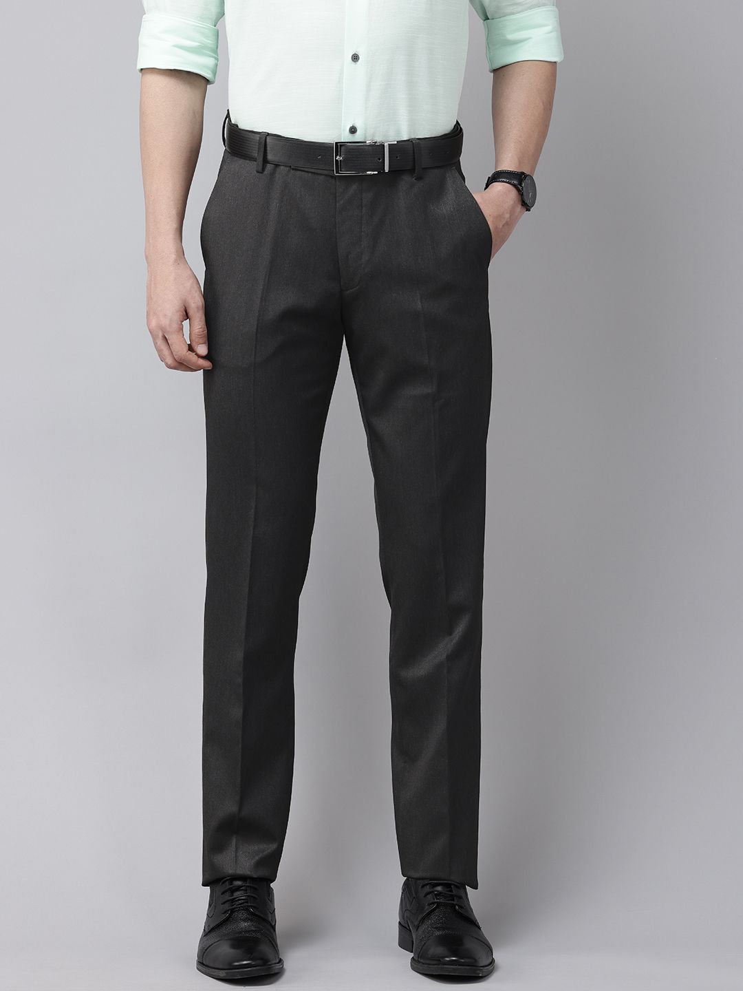 Arrow Men Hudson Tailored Fit Formal Trousers-picture-30