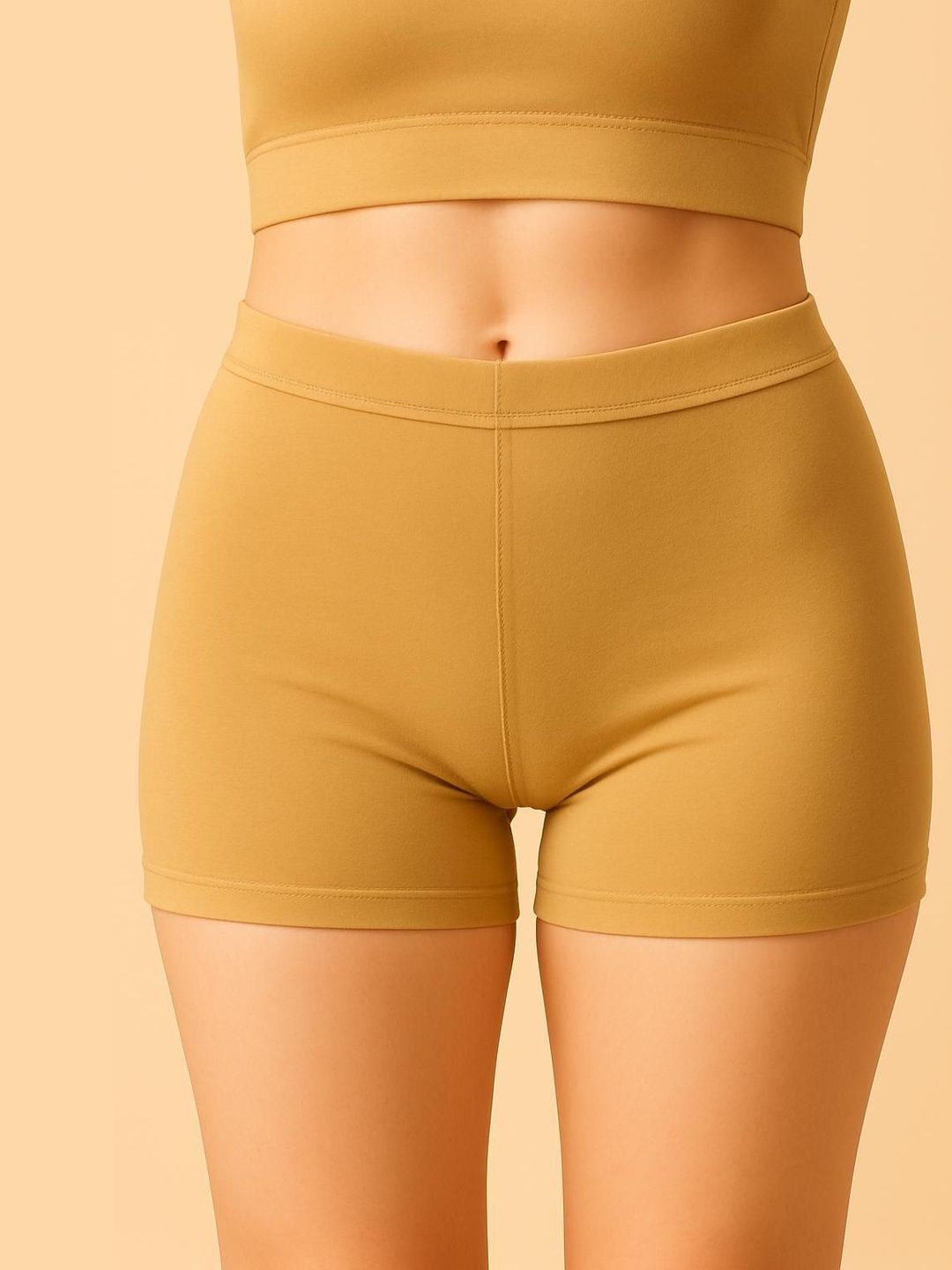 UllasPemium Women Thigh Length Skinny Fit Cycling Shorts-picture-10