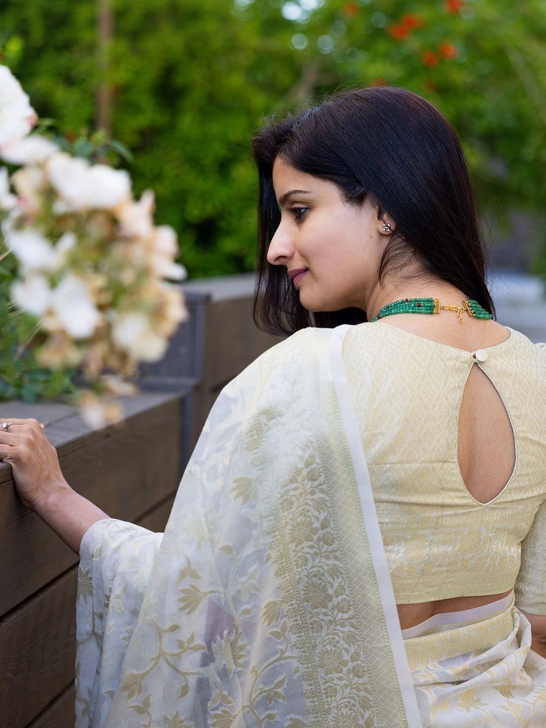 CANIZZARO Woven Design Zari Banarasi Saree-image-20