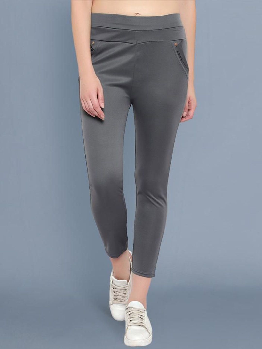 GRX Women Printed Easy Wash Trousers-picture-53