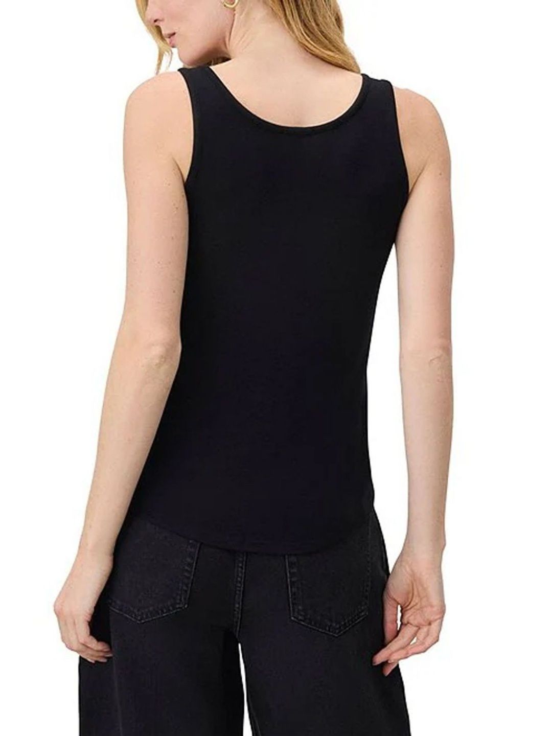 Stars and You Women Ribbed Scoop neck Sleeveless Cotton Tank Top-picture-11