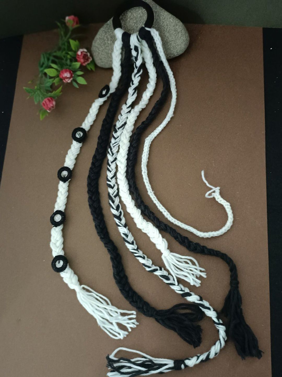 Sanjog Women Set of 6 Beaded Hair Accessory Set-picture-11