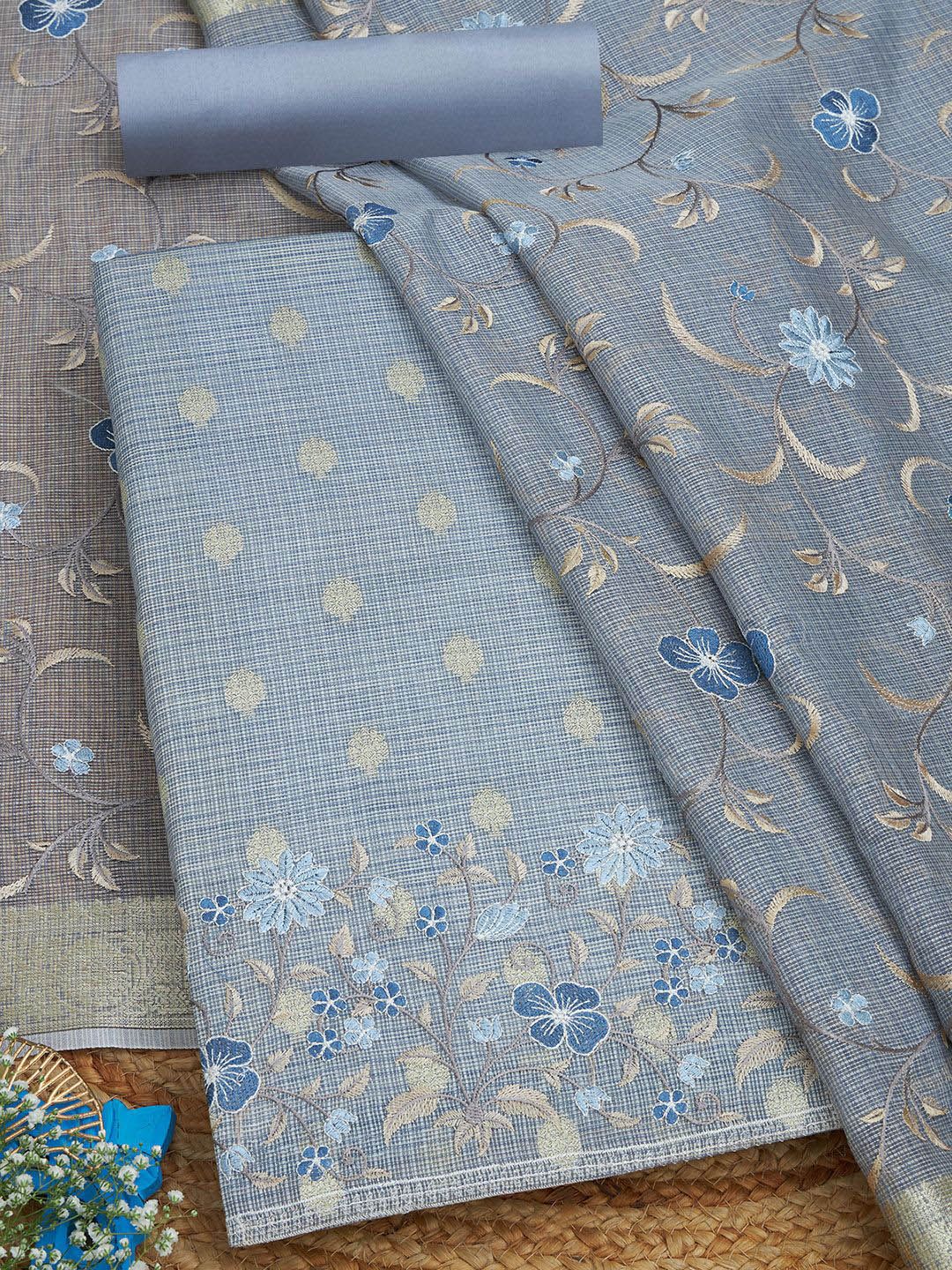 Soch Embroidered Unstitched Dress Material-image-43