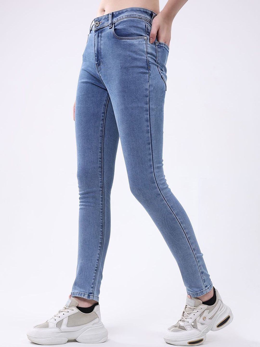 Monte Carlo Women Slim Fit Mid-Rise Jeans-picture-11