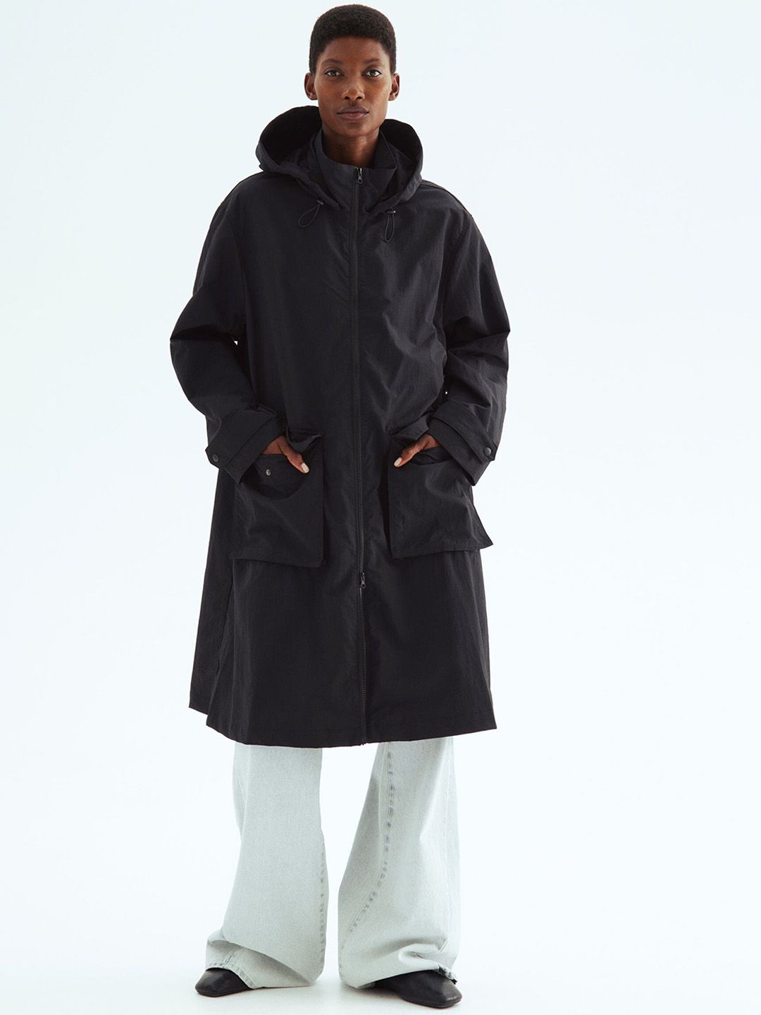 H&M MAMA Before & After Babywearing Rain Coat-picture-50