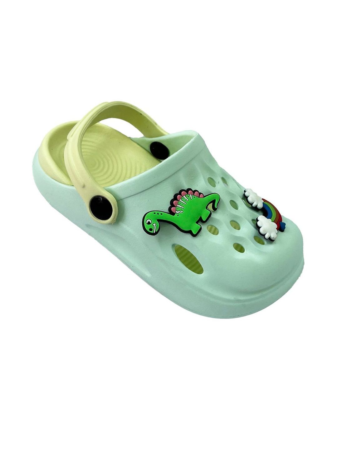 INDUS CLOUD Unisex Kids Green EVA Clogs Flip Flops-picture-48