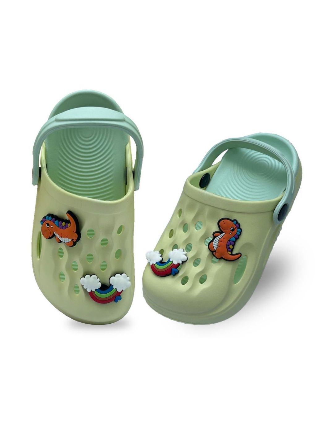 INDUS CLOUD Kids Solid Backstrap Clogs-picture-11