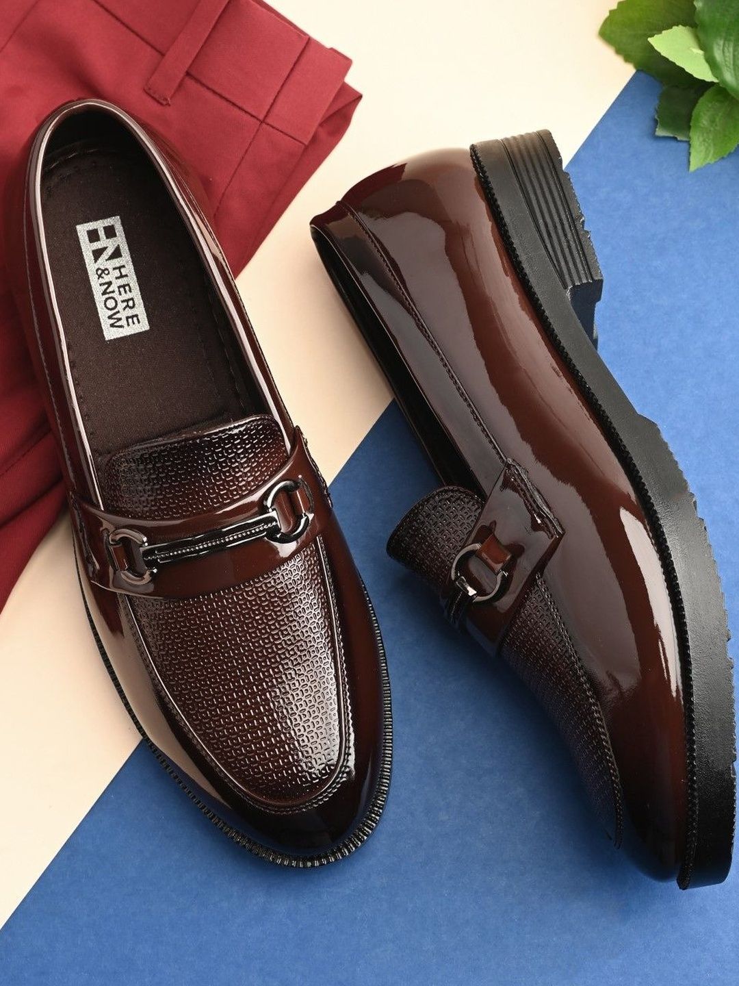HERE&NOW Men Loafers Formal Shoes-image-22