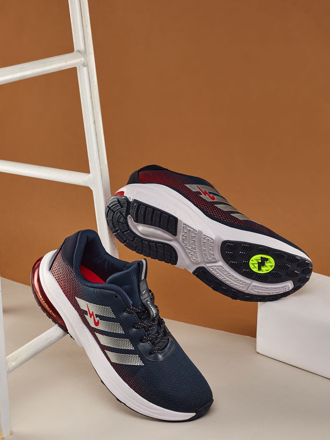 Campus Men Mesh Running Non-Marking Shoes-image-46