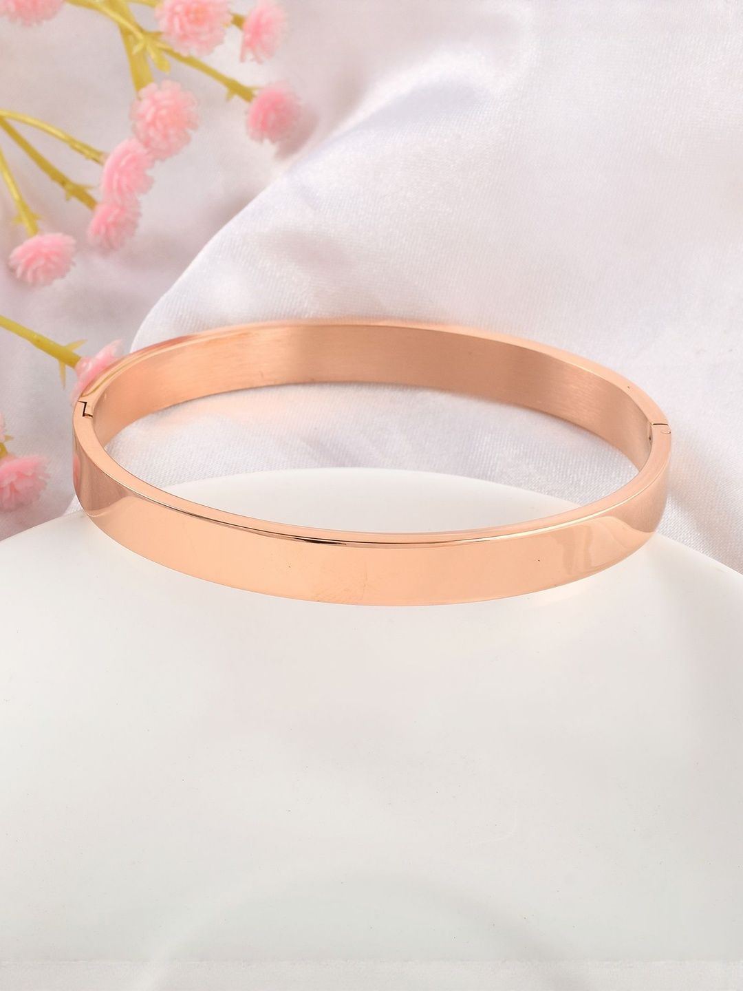 Missmister Unisex Copper-Plated Kada Bracelet-picture-26