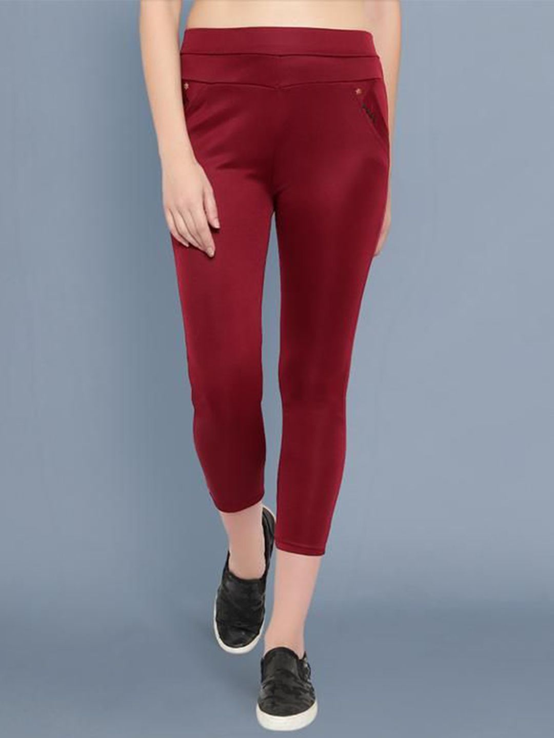 GRX Women Printed Easy Wash Trousers-picture-54
