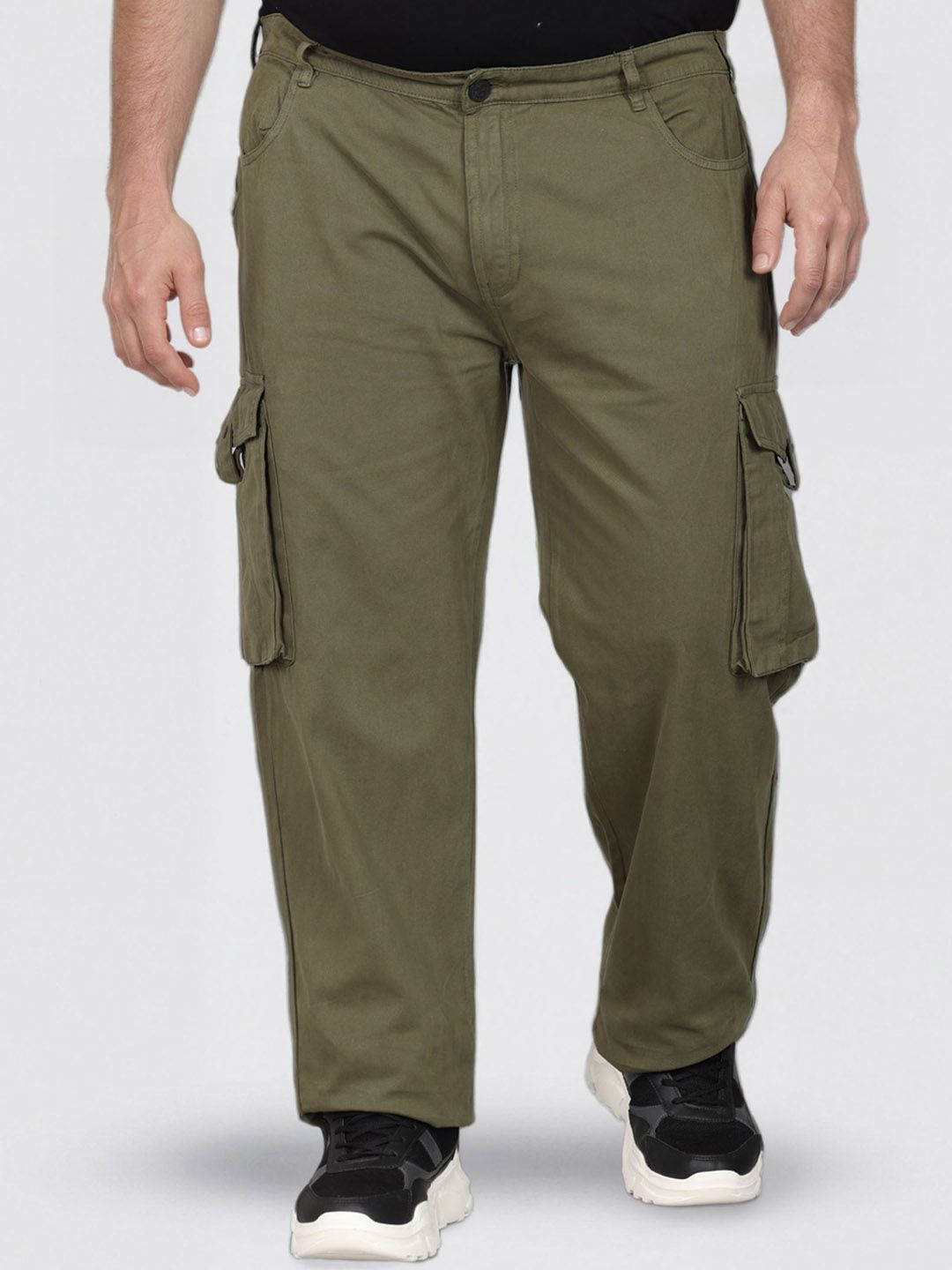 Bene Kleed Men Relaxed Fit Cargos Trousers-picture-29