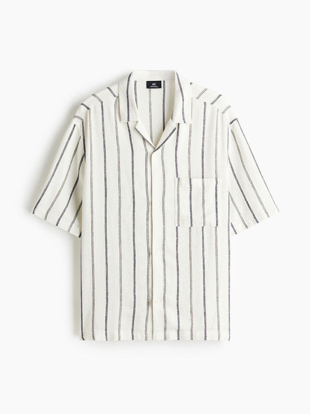 H&M Regular Fit Linen-Blend Resort Shirt-picture-26