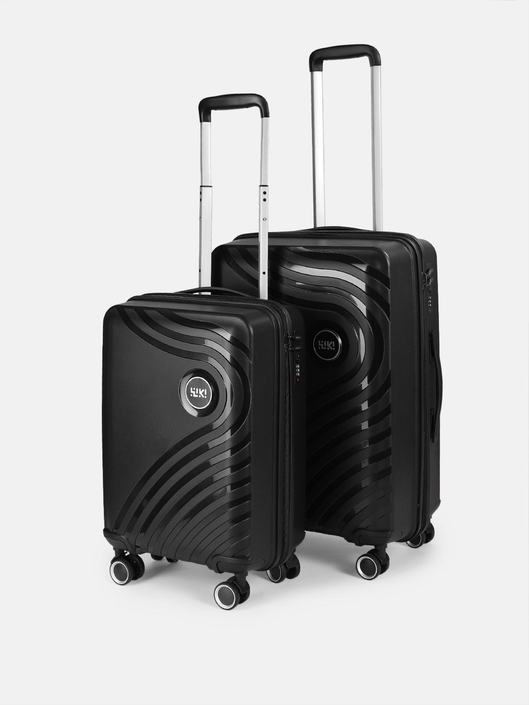 Wildcraft Onyx-TR Set Of 2 Textured Hard Suitcase Trolley Bags- 105L-picture-13