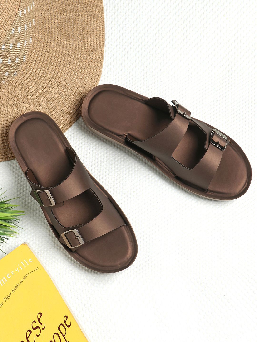 SCHOOZI Women Open Toe Flats-picture-10