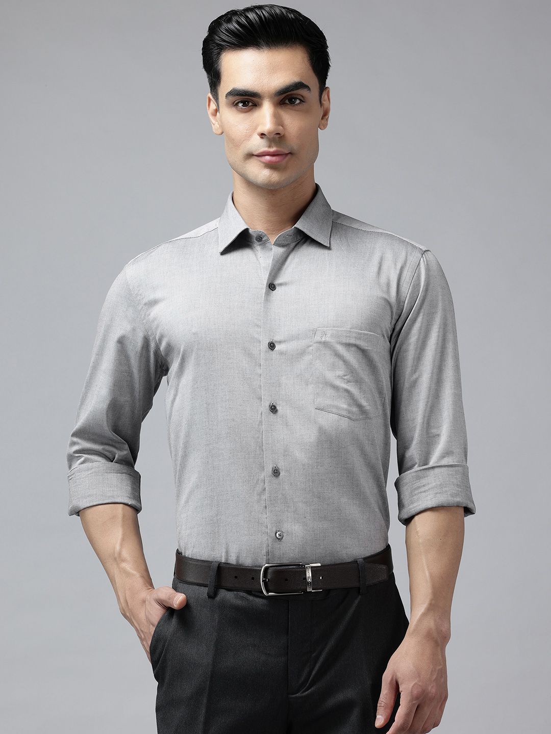 Arrow Slim Fit Formal Pure Cotton Shirt-picture-24