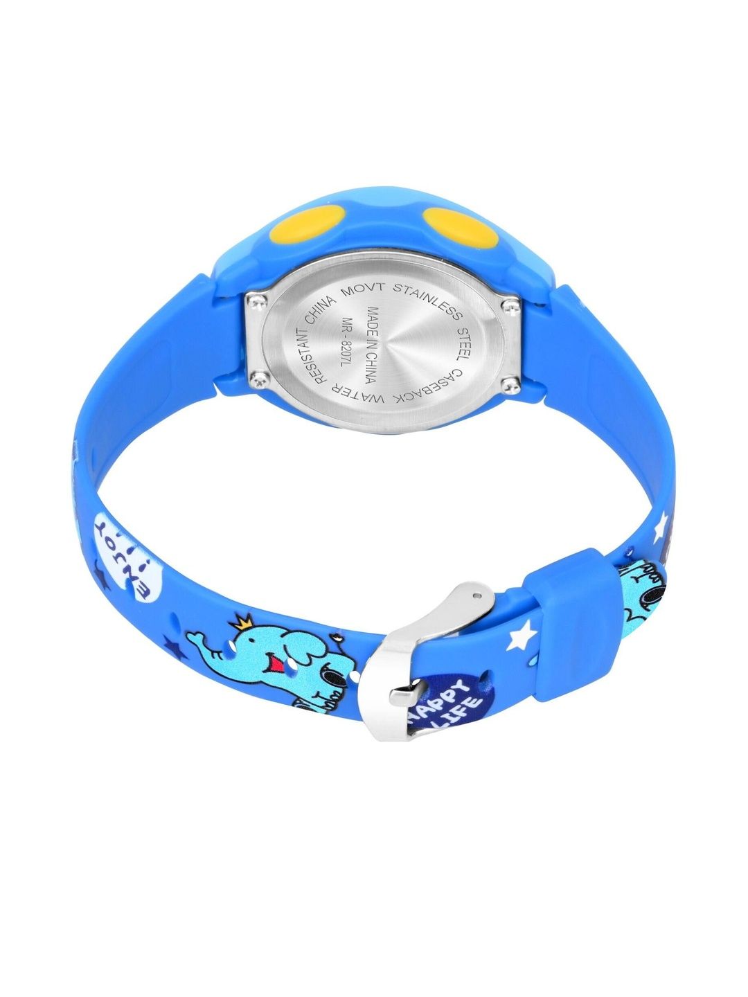 Otage Kids Patterned Dial & Textured Straps Digital Multi Function Watch 8207 DarkBlue1-image-3