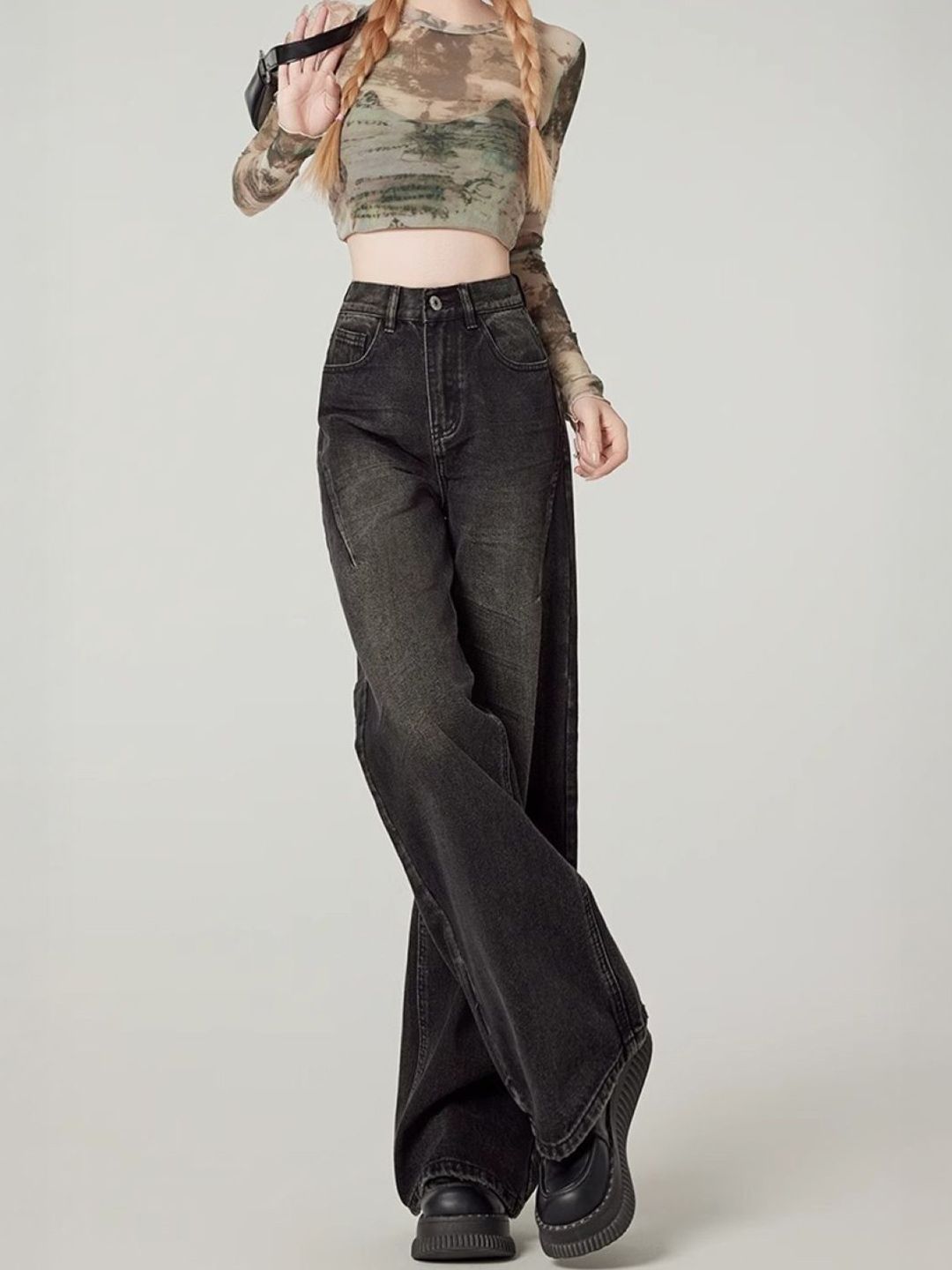 StyleCast Women Regular Fit Mid-Rise Light Fade Cotton Jeans-picture-25