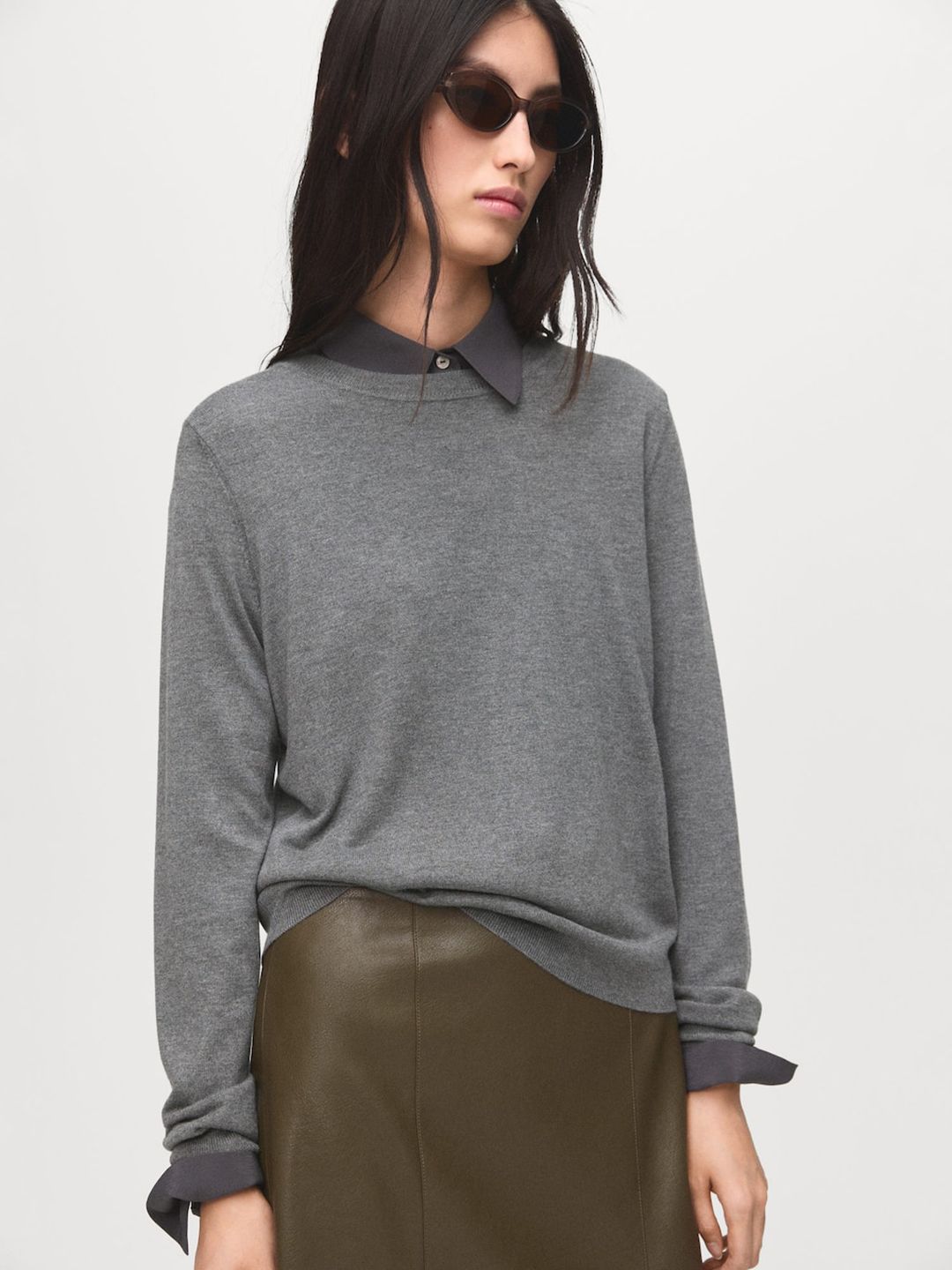 MANGO Knitted Pullover-picture-18