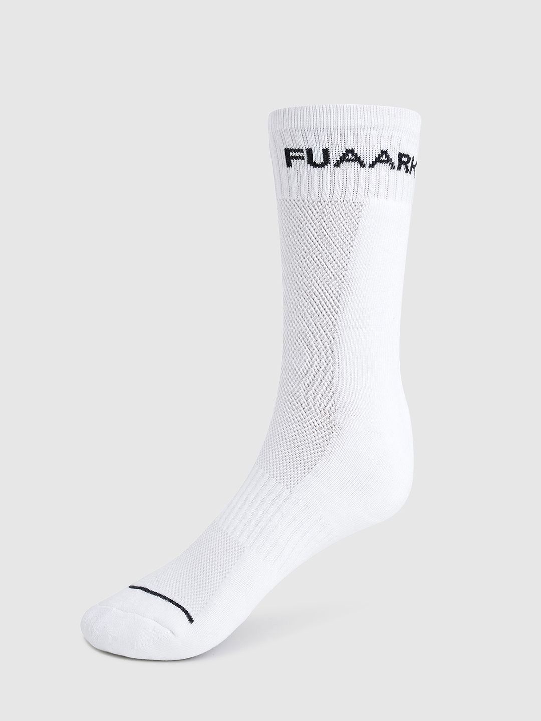 FUAARK Men Solid Crew Breathable Anti bacterial Cotton Comfortable Socks-picture-19