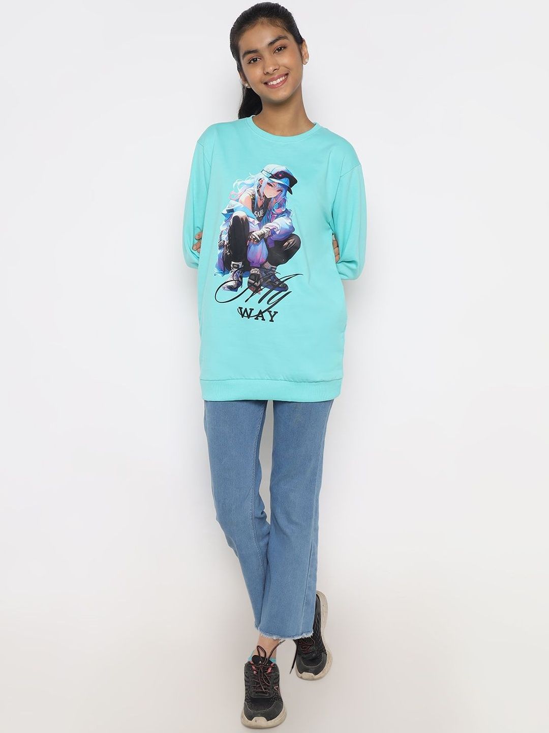 TotzTouch Pack of 2 Girls Printed Sweatshirt-picture-22