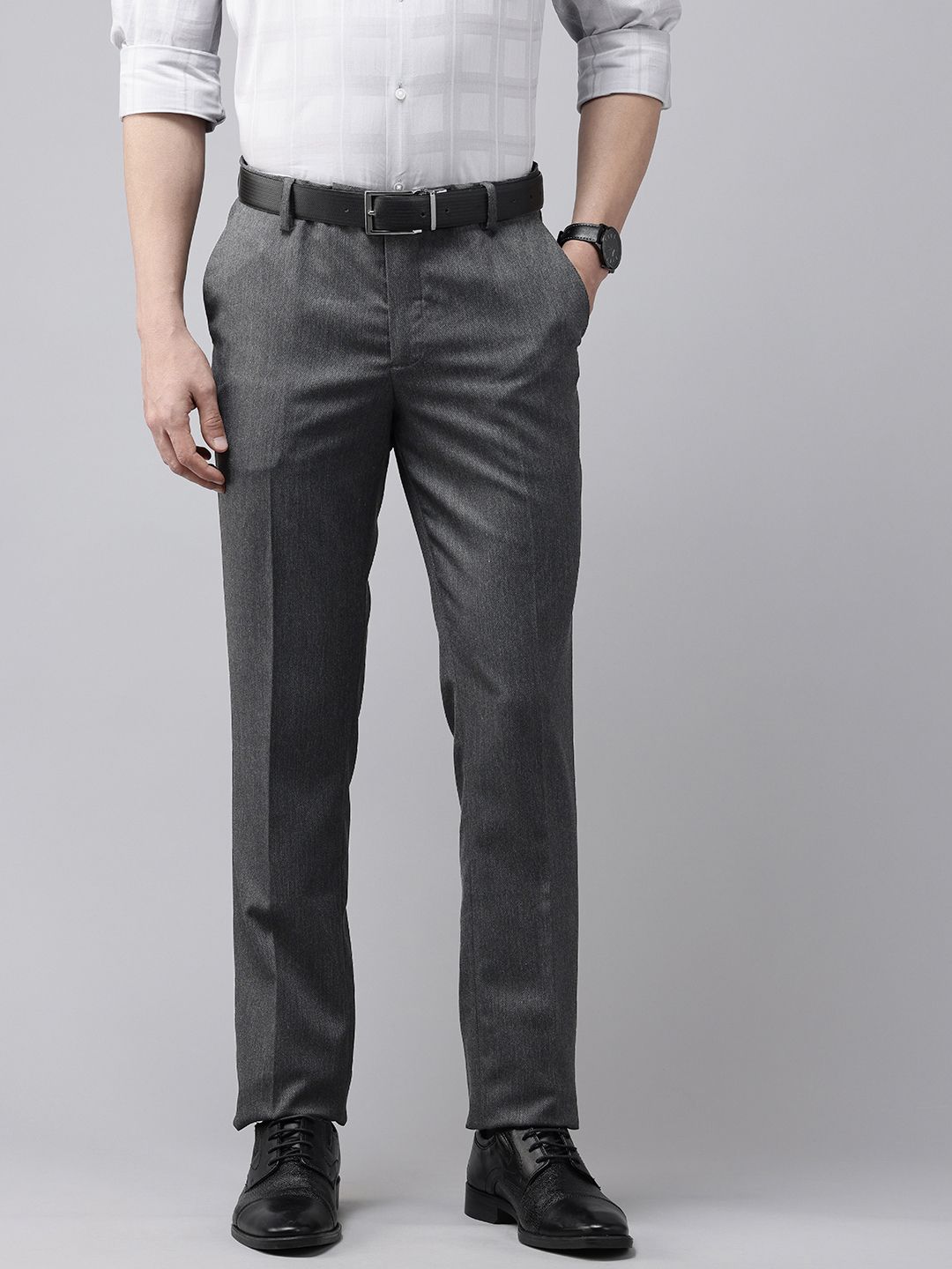 Arrow Men Original Tapered Fit Trousers-picture-26
