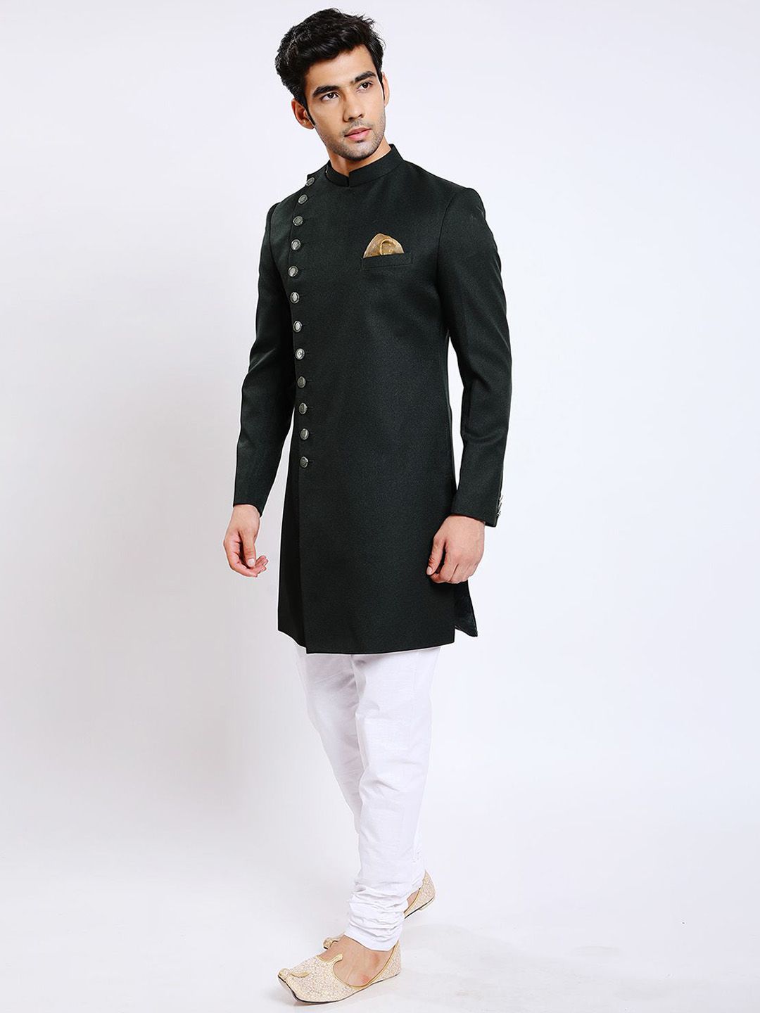 Awadhshree Men Cotton Indowestern Sherwani Set-picture-40