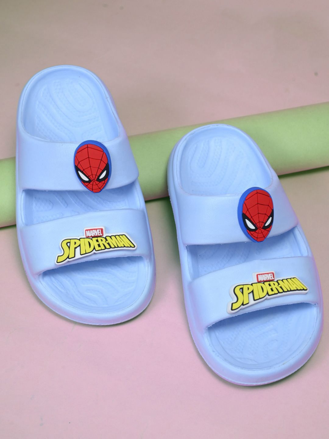 Yellow Bee Boys Printed Sliders-picture-54