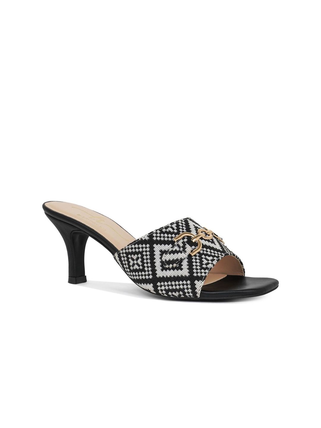 London Rag Women Printed Kitten Heel Sandals-picture-13