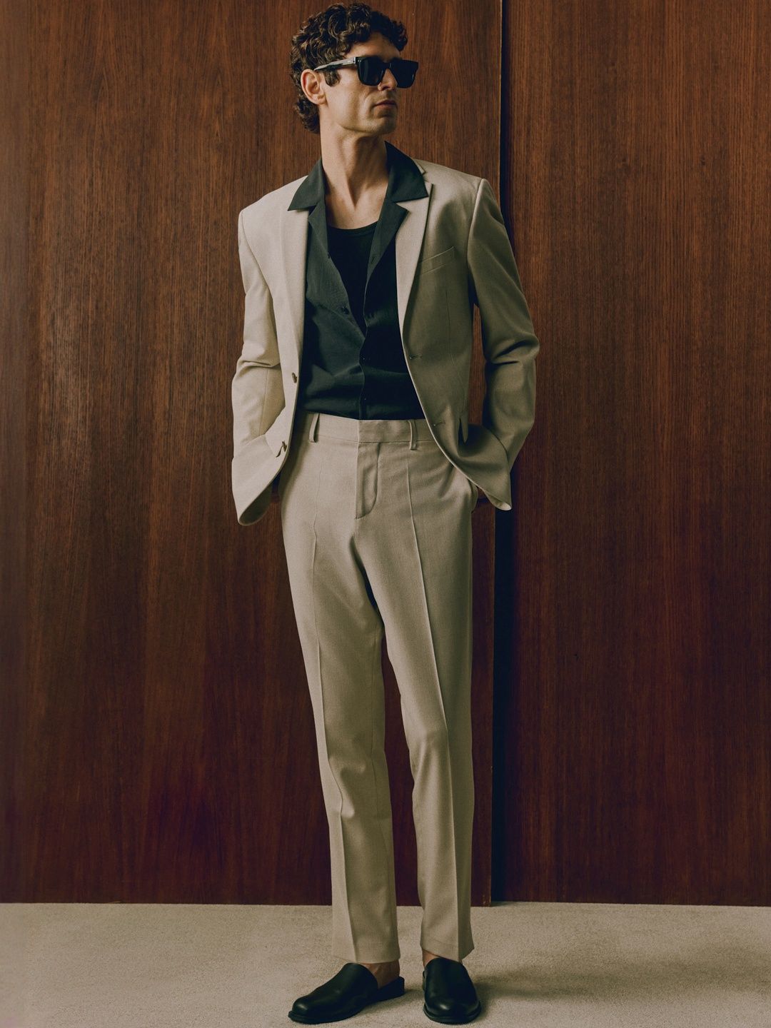 H&M Slim Fit Suit Trousers-picture-29