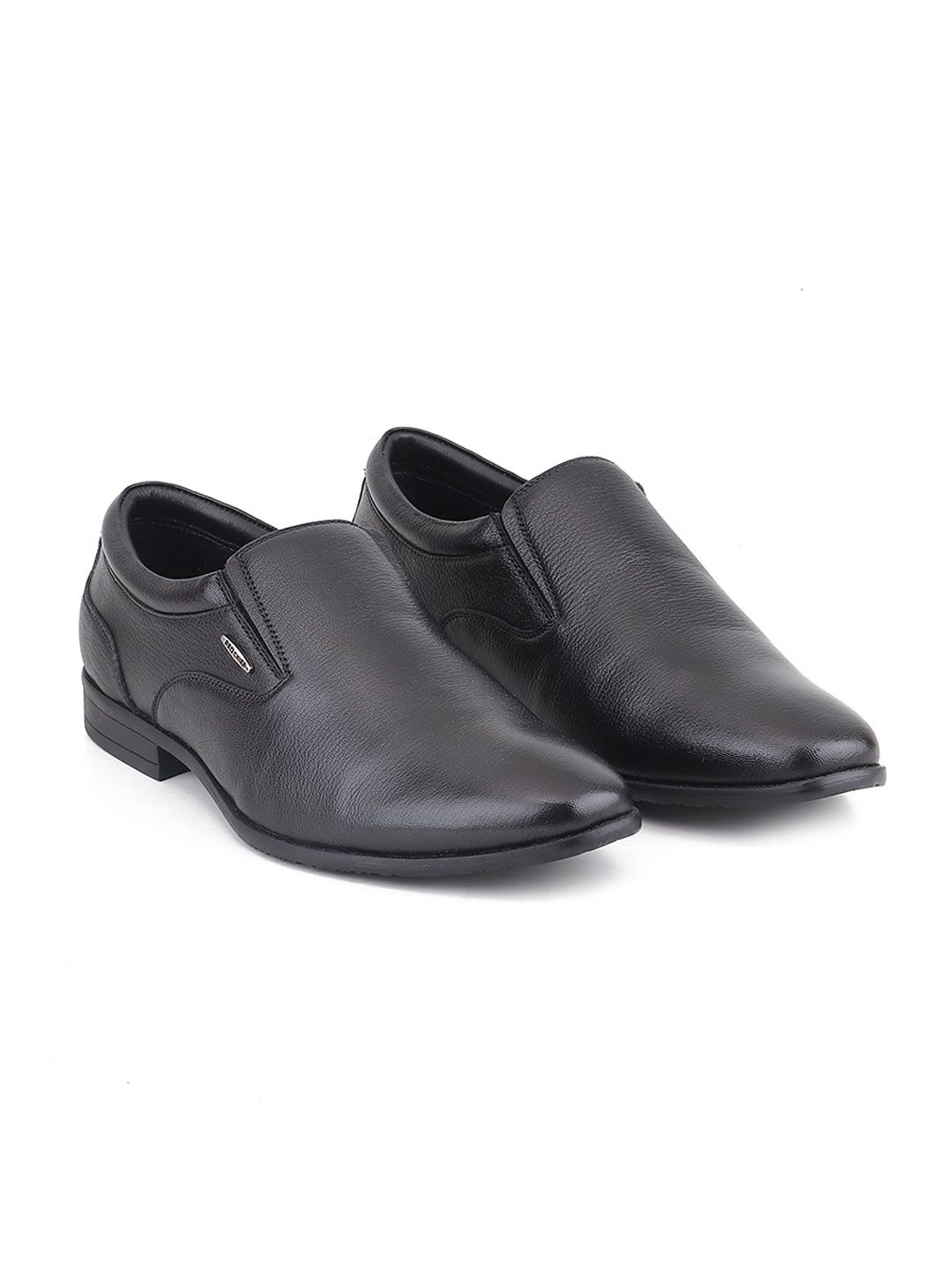 Red Chief Men Textured Leather Formal Slip Ons-picture-29