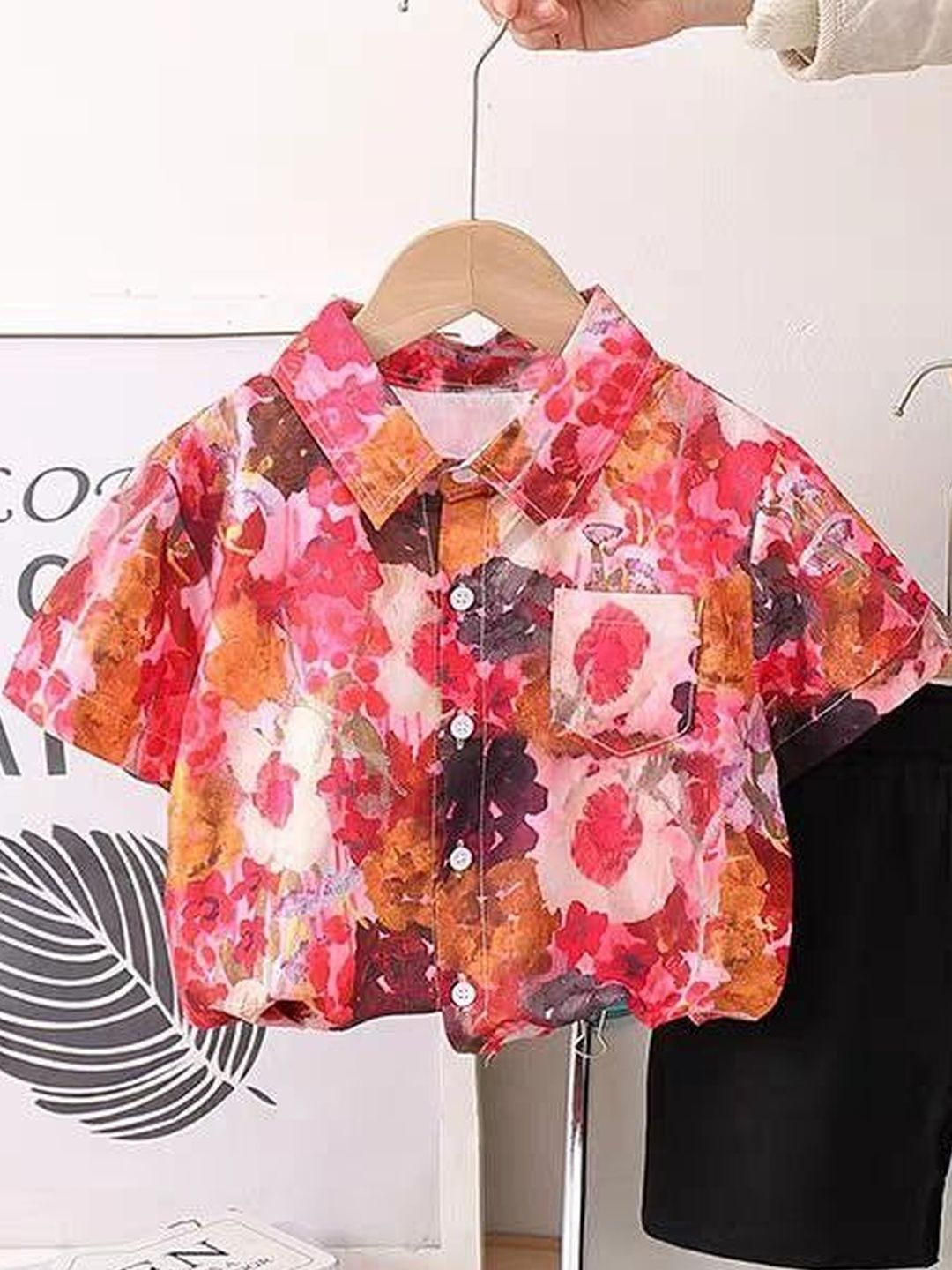 Ocvito Boys Cotton Blend Shirt with Shorts Clothing Set-picture-32