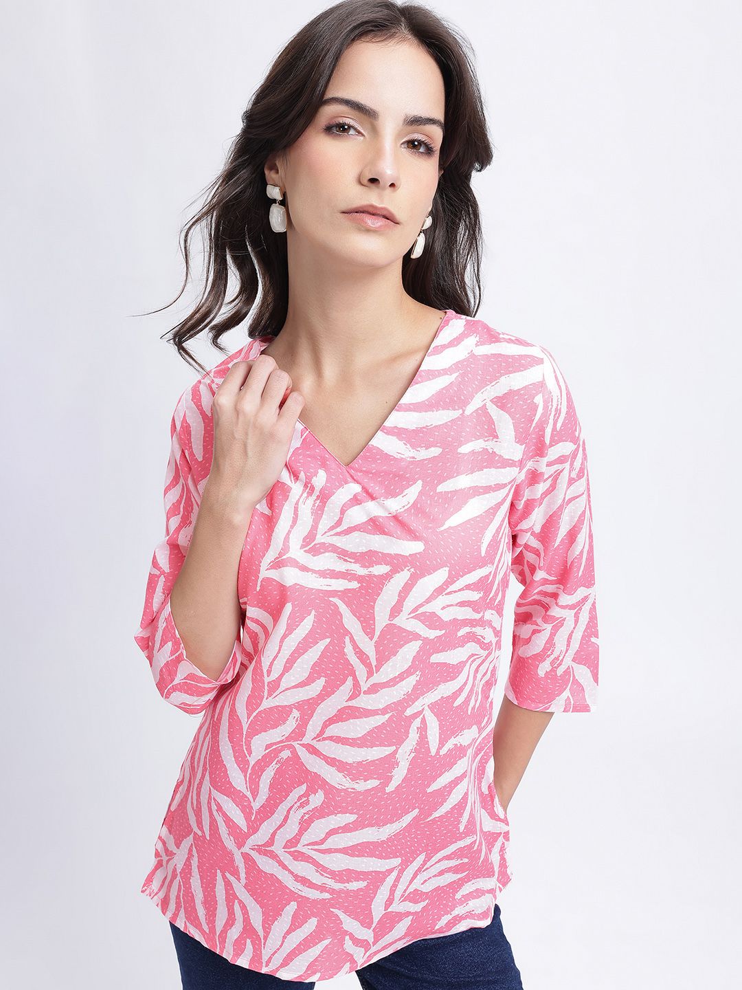 Anouk Rustic Floral Print Straight Kurti-picture-36