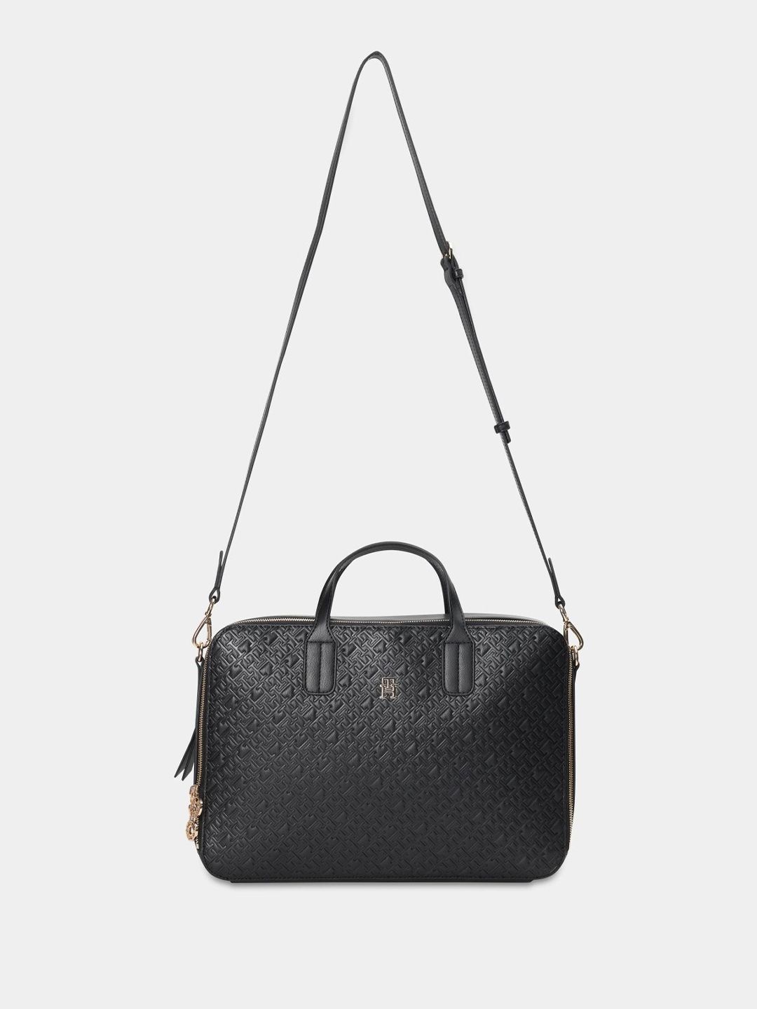 Tommy Hilfiger Women Textured Laptop Bag-picture-39