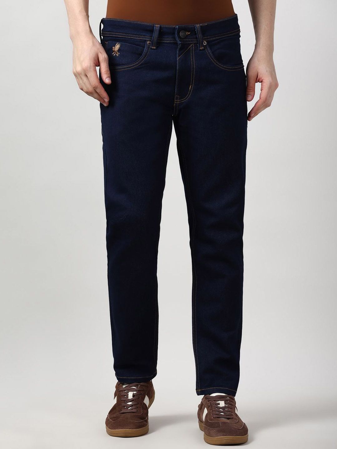 Peter England Casuals Men Slim Fit Mid-Rise Jeans-picture-27