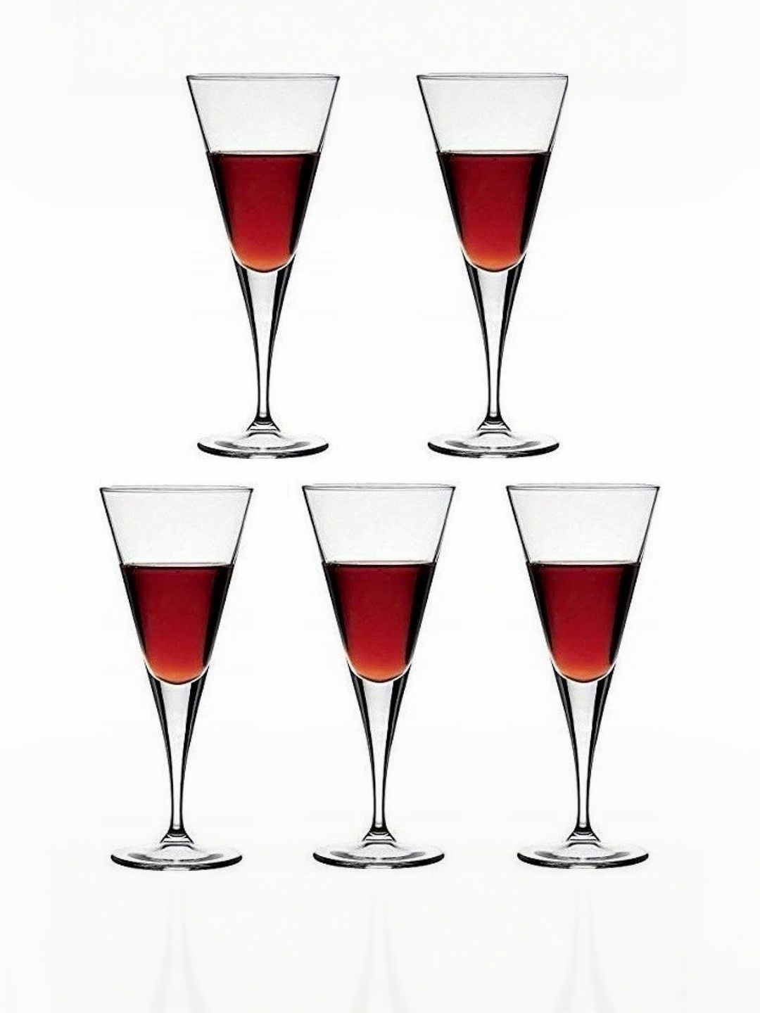 1ST TIME Transparent 5 Pieces Dishwasher Safe Wine Glasses 150ml Each-picture-29