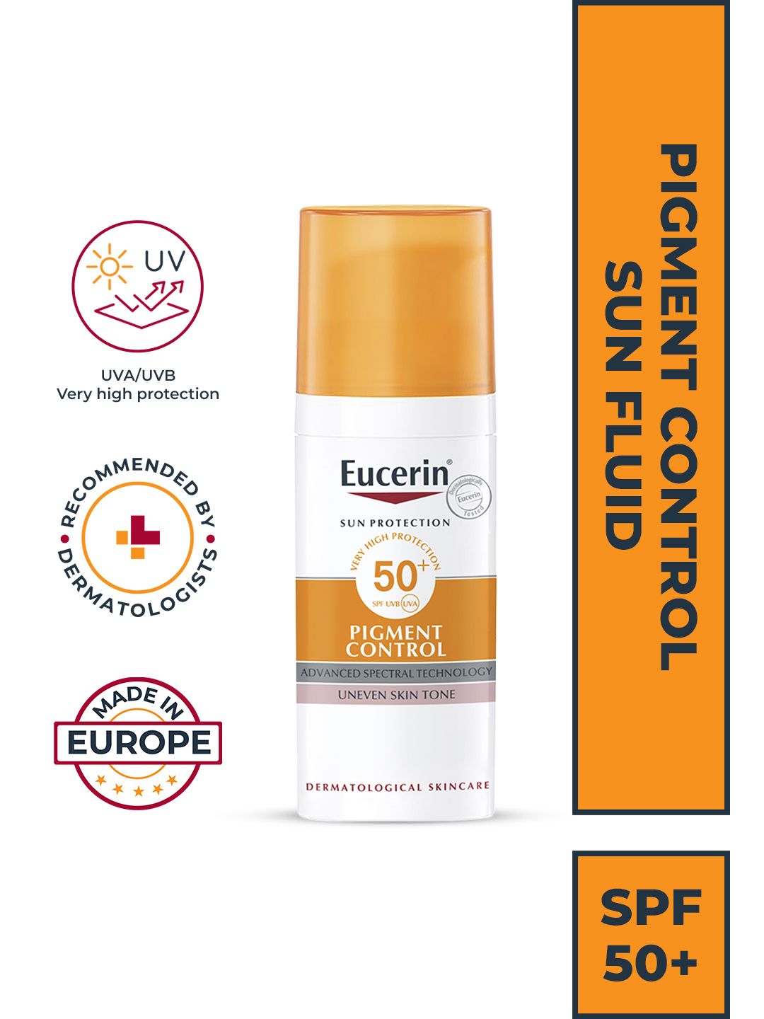 Eucerin Pigment Control Sun Fluid SPF50+ - 50ml-image-18