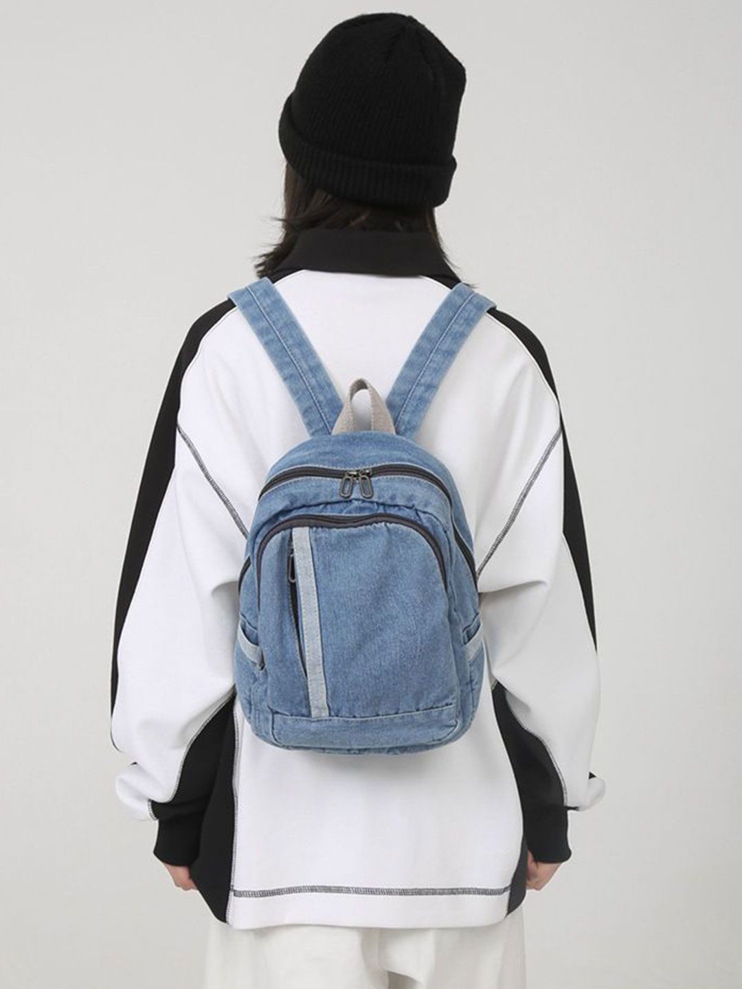 Mast & Harbour Women Denim Backpack-image-29
