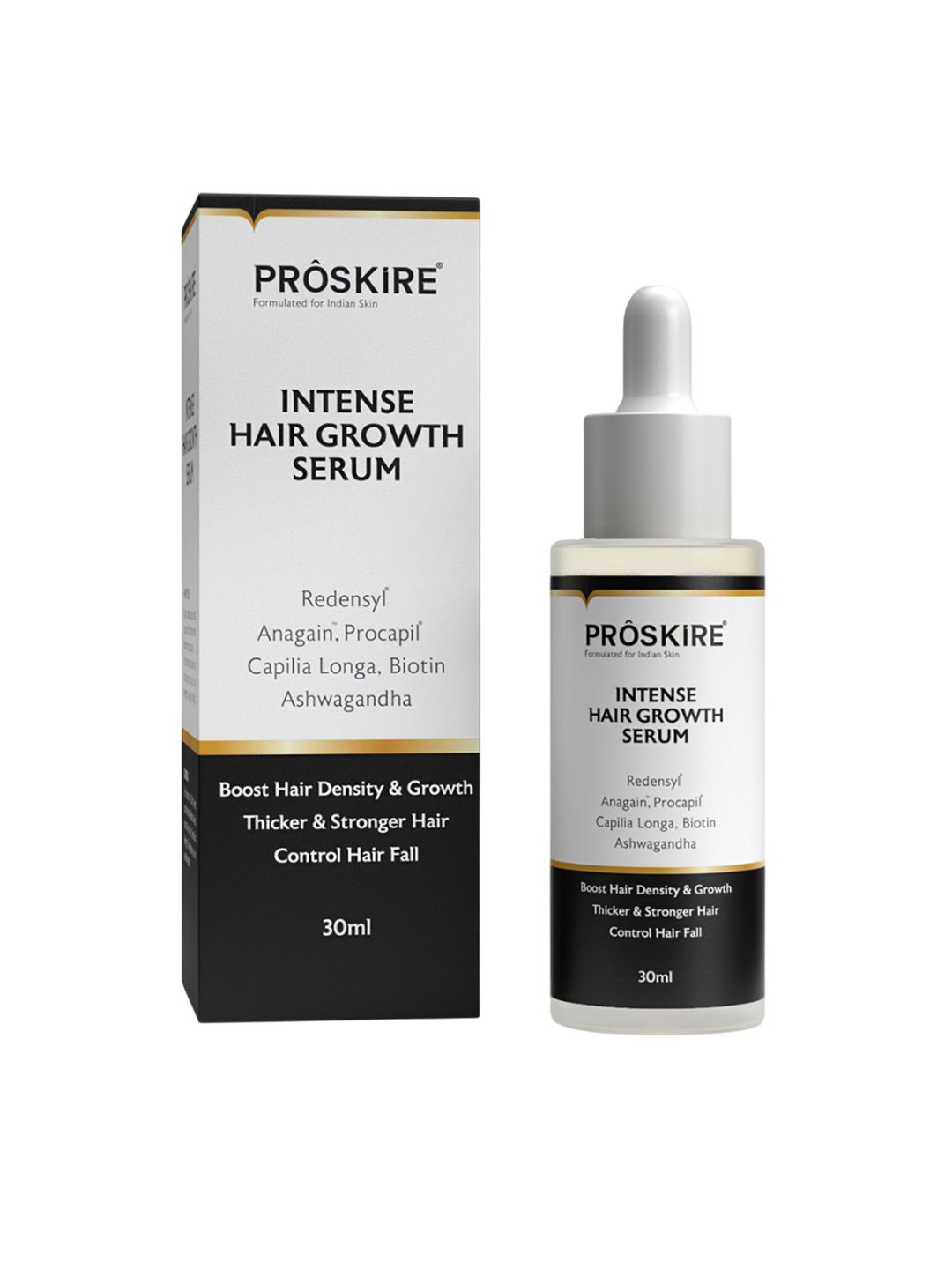 Proskire Intense Hair Growth Serum With Ashwagandha - 30 ml