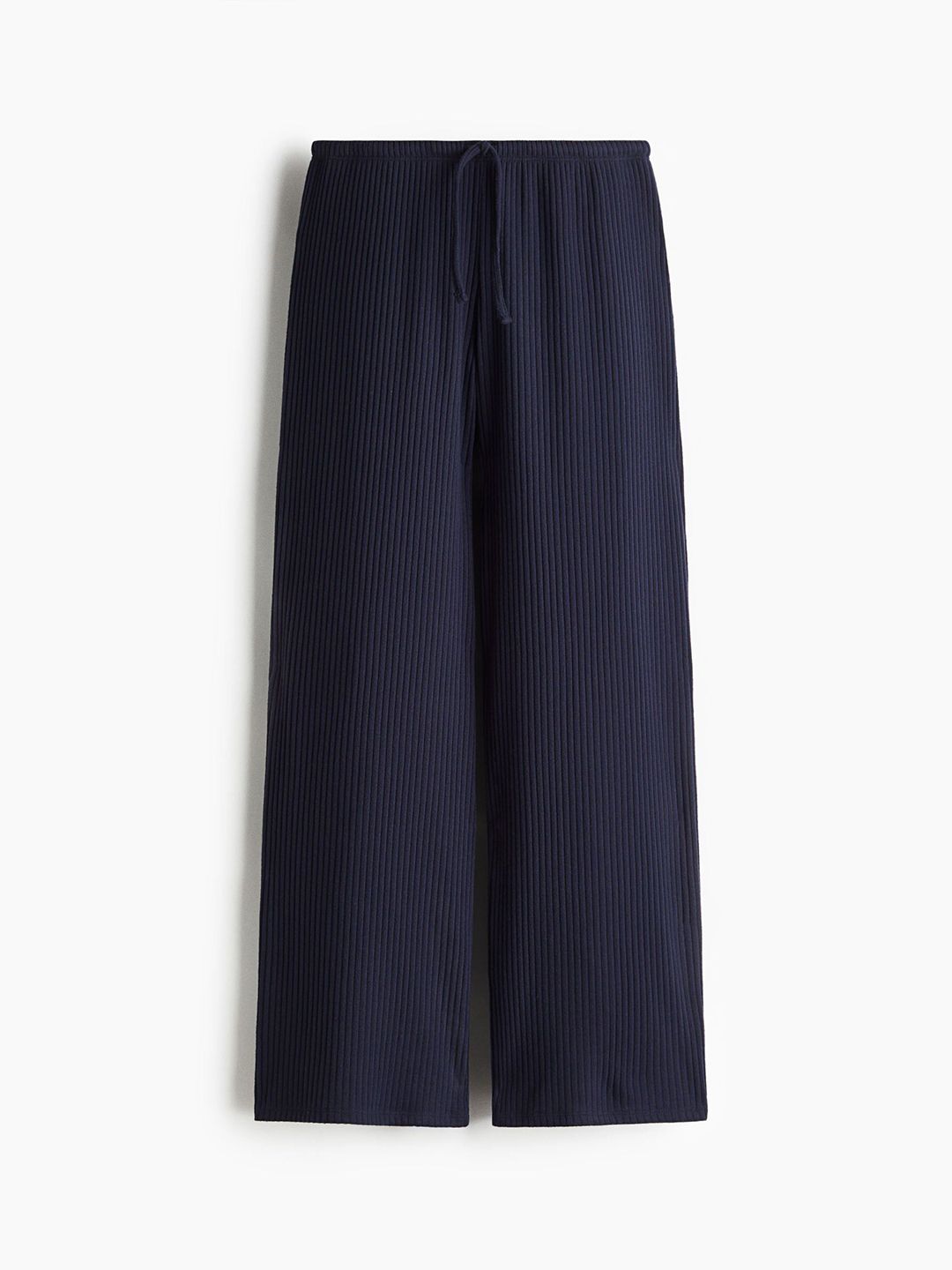 H&M Women Wide Rib-Knit Trousers-picture-21